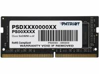 Модуль памяти Patriot Memory Signature DDR4 SO-DIMM 2400MHz PC19200 CL17 - 16Gb PSD416G240081S