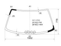 Стекло Лобовое Mazda Capella/626 4/5d 88-91 XYG арт. G211 LFW/X