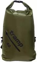 Герморюкзак TRAMP Diamond Rip-Stop 40L оливковый