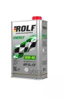 ROLF Масло Моторное Rolf Energy Sae 10w-40 Полусинтетическое 1 Л 322232