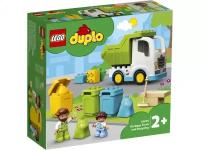 Конструктор LEGO Duplo Town 10945 Мусоровоз и контейнеры для раздельного сбора мусора