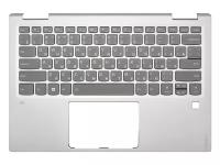 Клавиатура для ноутбука LENOVO Yoga 720-13IKB топ-панель серебро с подсветкой