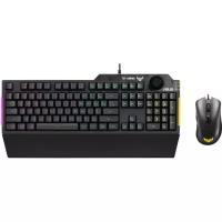 Комплект клавиатура и мышь ASUS TUF Gaming Combo K1 & M3 (черный)