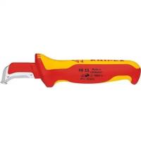 Нож для удаления изоляции Knipex KN-9855SB VDE 1000V, с 