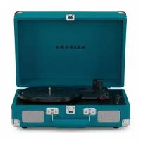 Виниловый проигрыватель Crosley Cruiser Plus [CR8005F-TL4] Teal c двухсторонним Bluetooth CR8005F-TL