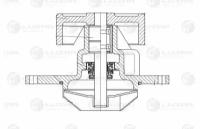 Насос водяной КАМАЗ, Yutong, Higer с двиг. Cummins C8.3/QSC/ISCe (LWP 0789)