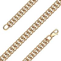 Золотая цепь плетение Питон Красносельский ювелир АП3-060-Ц, размер 50