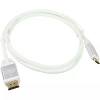 Шнур HDMI-mini HDMI 1м белый