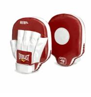 Лапы боксёрские: Лапа боксерская Everlast MX Mitts красная, артикул 421100