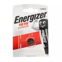 Батарейка литиевая Energizer, CR1616-1BL, 3В, блистер, 1 шт