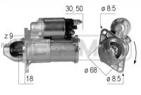 ERA 220609 Стартер 12V 1,1 Kw 1шт