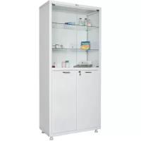 Шкаф медицинский Hilfe МД 2 1780/SG (металл/стекло, 800x400x1850 мм)