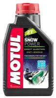 Синтетическое моторное масло Motul Snowpower 2T, 1 л