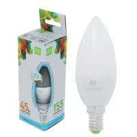 Светодиодные ASD Лампа светодиодная ASD LED-СВЕЧА-standard, Е14, 5 Вт, 230 В, 4000 К, 480 Лм