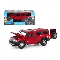 Игрушечная машинка Hummer H3 красный