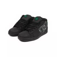 DC Shoes Кеды мужские водоотталкивающие DC Shoes Court Graffik Mid Black Green