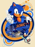 Плакат, постер на бумаге Sonic the Hedgehog/Соник в кино/игровые/игра/компьютерные герои персонажи. Размер 21 х 30 см