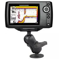 RAM-202-153-B-202U крепление RAM для Humminbird Helix 5 и др. муфта 90 мм, площадка 38х76 мм, шары 38