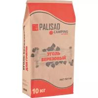 Уголь березовый Palisad для гриля 10 кг