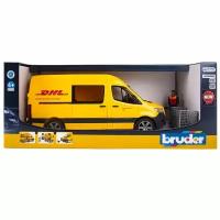 Bruder Фургон Mercedes Benz Sprinter Dhl с фигуркой, 02-671