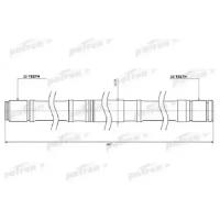 Вал приводной (палка) лев NISSAN PRIMERA P11,WP11 1.8 08.99-07.02 [Z:32, L:405 mm, D:27 mm] Patron PDS0447