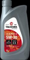 TAKAYAMA Масло Моторное Takayama Motor Oil 5w-30 1 Л 605530