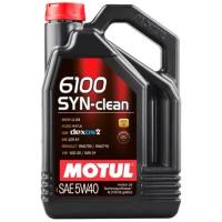 Моторное масло Motul 6100 SYN-CLEAN 5W-40 синтетическое 4 л