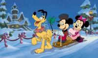 Развивающие пазлы Микки Маус и Микки Рождественские каникулы Детская Логика