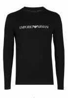 Футболка с длинным рукавом EMPORIO ARMANI Черный