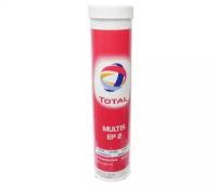 TOTAL смазка литиевая TOTAL MULTIS EP 2 в тубе 400 г