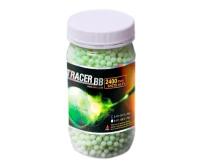 Шары G&G 0,28 (2400 шт) Tracer страйкбол (airsoft) Green (банка)