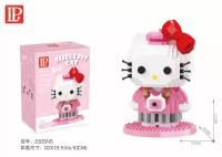 Конструктор 3D из миниблоков Balody LP Hello Kitty Котенок-фотограф 780 элементов - BA210545