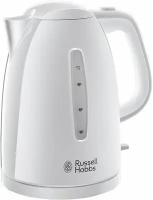 Чайник электрический Russell Hobbs Textures Plastic (белый)