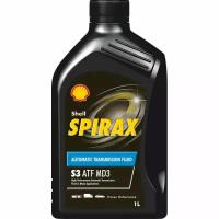 Масло трансмиссионное Shell Spirax S3 ATF MD3 (Dexron III), минеральное, 1л