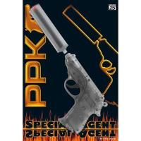 Пистолет Специальный агент Ppk с глушителем, 25-зарядный Sohni-wicke 3777733