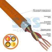 Кабель огнестойкий Rexant 01-4907-1 кпсэнг(А)-FRLS 2x2x0,20 мм2 (200 метров), катушка