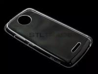 Силиконовый чехол Jack Case для Motorola Moto C+ прозрачный