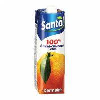 Сок SANTAL (Сантал), комплект 5 шт., апельсиновый, 1 л, для детского питания, тетра-пак, 547714