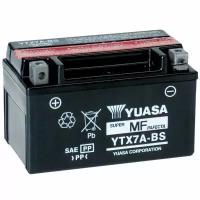 Аккумулятор YUASA YTX7A-BS, 6 Ач, (150x87x94) для скутера, мотоцикла, квадроцикла YUASA-YTX7A-BS