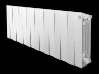 Радиатор биметаллический Royal Thermo PianoForte 300 /Bianco Traffico 16 секции подключение боковое универсальное