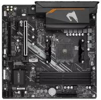 Материнская плата GigaByte B550M AORUS ELITE Socket AM4 AMD B550 4xDDR4 2xPCI-E 16x 1xPCI-E 1x 4 mATX Retail