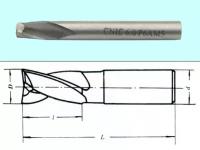 Фреза Шпоночная d10,0х13х63 ц/х Р6АМ5 DIN327 \