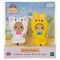 Sylvanian Families Малыши в костюмчиках Котенок и Цыпленок, 5597