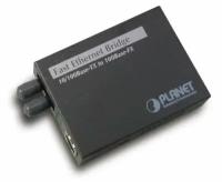 Медиаконвертер Planet Медиаконвертер Planet FT-801 Разъемы на входе RJ-45 Разъемы на выходе ST Скорость передачи 100Мбит/с дистанция передачи 2км