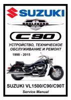 Руководство по ремонту Мото Сервис Suzuki VL1500 