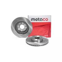 METACO 3050-292 диск тормозной передний вентилируемый datsun on-do (2014), vaz Lada (Лада) granta (2011) (Комплект 2 штуки)
