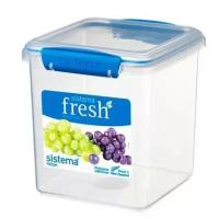 Sistema Контейнер для печенья Fresh (2.35 л), 14.9х15.4х16.3 см, голубой 921334 Sistema