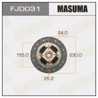 Диск сцепления Masuma 2301552425.2 (1/10) MASUMA FJD031