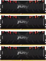 Kingston Память оперативная Kingston 64GB3600MHz DDR4 CL16DIMM (Kit of4)1Gx8 FURYRenegadeRGB