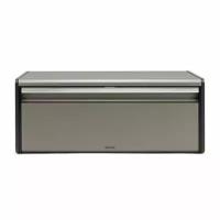 Brabantia Хлебница, 19х46.3х25 см, платиновая 299384 Brabantia